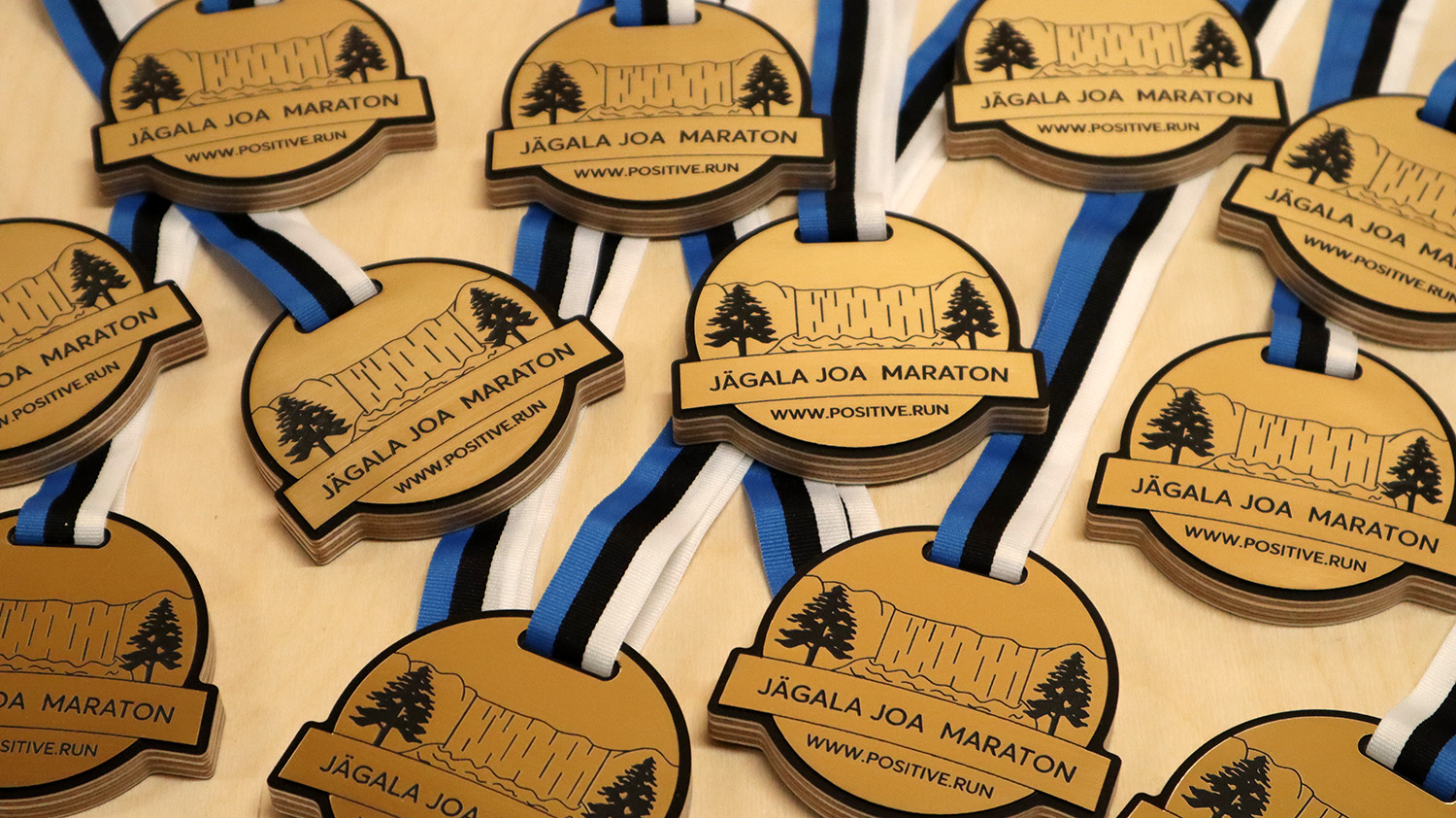 Jägala Joa Maraton - puidust medalid medalid karikad - medalite tellimine